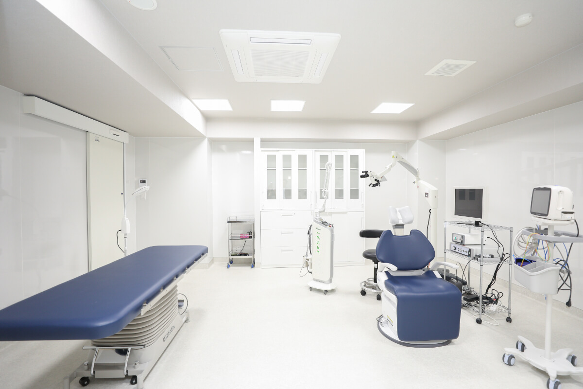 可能な限り保険診療での治療を実施